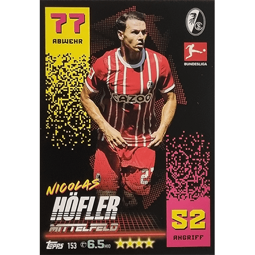 Topps Match Attax Bundesliga 2022-23 - Nr 153 Nicolas Höfler