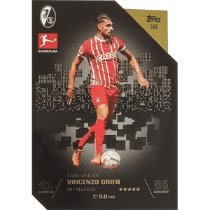 Topps Match Attax Bundesliga 2022-23 - Nr 160 Vicenco Grifo Star-Spieler
