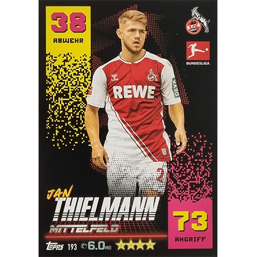Topps Match Attax Bundesliga 2022-23 - Nr 193 Jan Thielmann