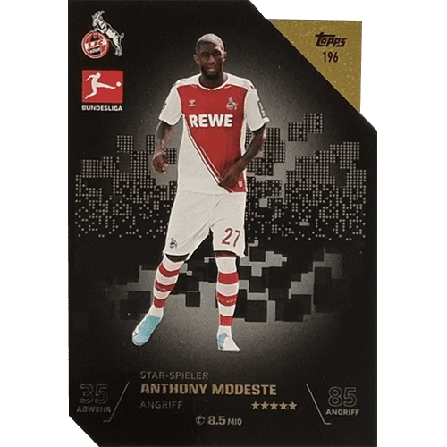 Topps Match Attax Bundesliga 2022-23 - Nr 196 Anthony Modeste Star-Spieler