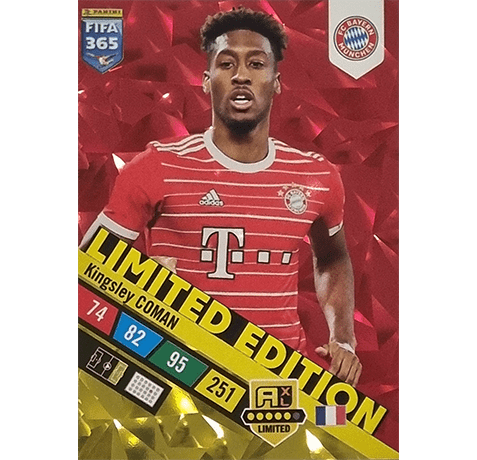 Kingsley COMAN Limited Edition Card