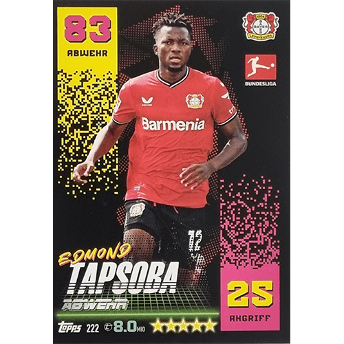 Topps Match Attax Bundesliga 2022-23 - Nr 222 Edmond Tapsoba