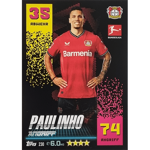 Topps Match Attax Bundesliga 2022-23 - Nr 230 Paulinho