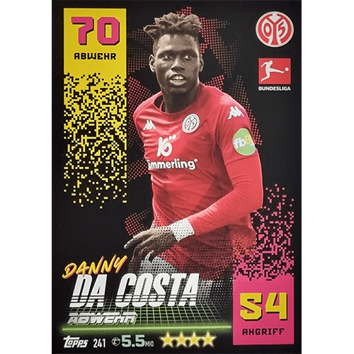 Topps Match Attax Bundesliga 2022-23 - Nr 241 Danny Da Costa