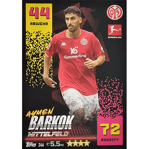 Topps Match Attax Bundesliga 2022-23 - Nr 246 Aymen Barkok