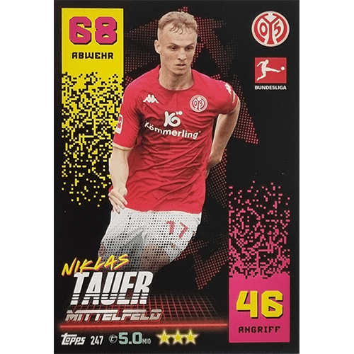 Topps Match Attax Bundesliga 2022-23 - Nr 247 Niklas Tauer