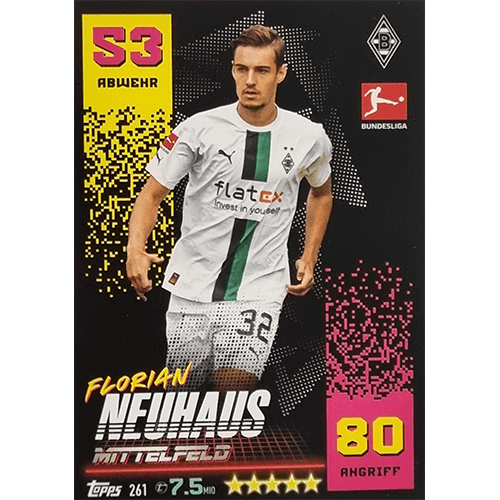 Topps Match Attax Bundesliga 2022-23 - Nr 261 Florian Neuhaus