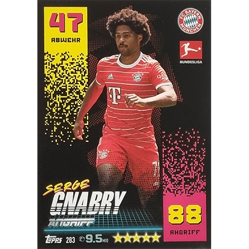 Topps Match Attax Bundesliga 2022-23 - Nr 283 Serge Gnabry