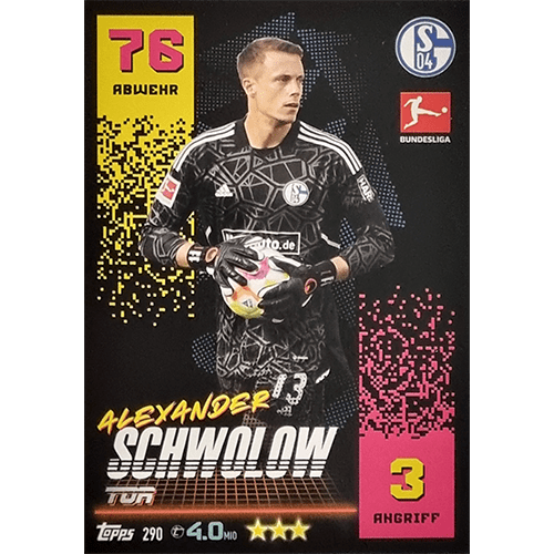 Topps Match Attax Bundesliga 2022-23 - Nr 290 Alexander Schwolow