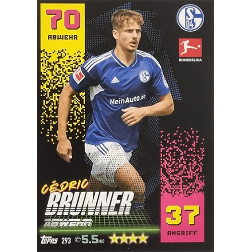 Topps Match Attax Bundesliga 2022-23 - Nr 293 Cedric Brunner