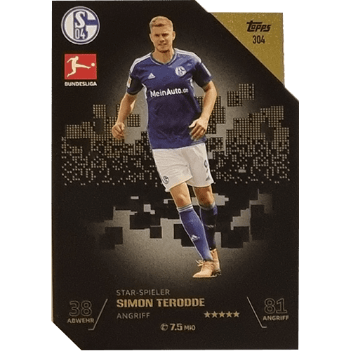 Topps Match Attax Bundesliga 2022-23 - Nr 304 Simon Terodde Star-Spieler