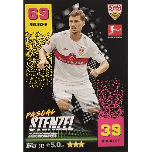 Topps Match Attax Bundesliga 2022-23 - Nr 312 Pascal Stenzel