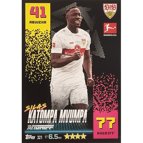Topps Match Attax Bundesliga 2022-23 - Nr 321 Silas Katompa Mvumpa
