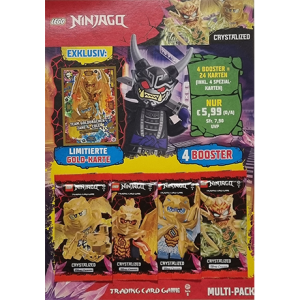 LEGO Ninjago TCG Serie 8 CRYSTALIZED - 1x Multipack LE20 TEAM GOLDRACHEN - ZANE & COLE