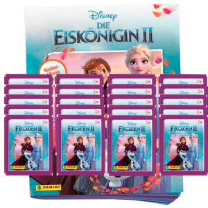 Panini Disney Die Eiskönigin 2 Sticker (2022) - 1x Stickeralbum+ 20x Stickertüten