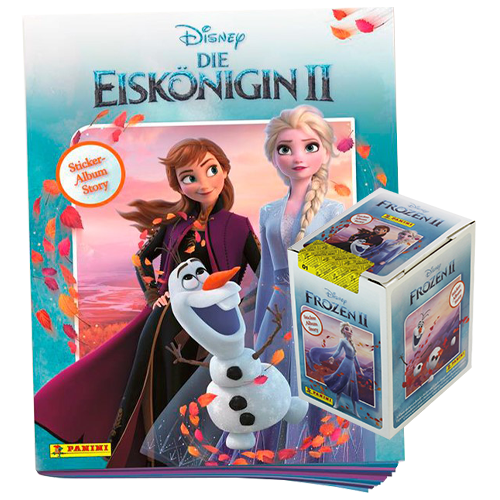 paus optellen Medewerker Panini Disney Die Eiskönigin 2 Sticker (2022) - 1x Stickeralbum + 1x  Display je 36 Stickertüten