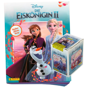 Panini Disney Die Eiskönigin 2 Sticker (2022) - 1x Stickeralbum + 1x Display je 36 Stickertüten