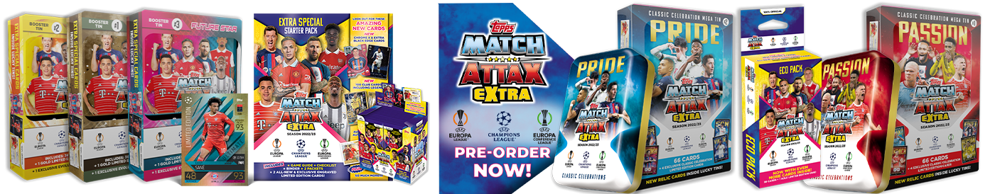 Topps Champions League Match Attax Extra 2022/2023