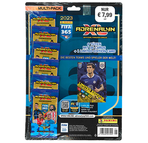 Panini FIFA 365 2023 Adrenalyn XL - 1x Multipack inkl. CHRISTIAN PULISIC