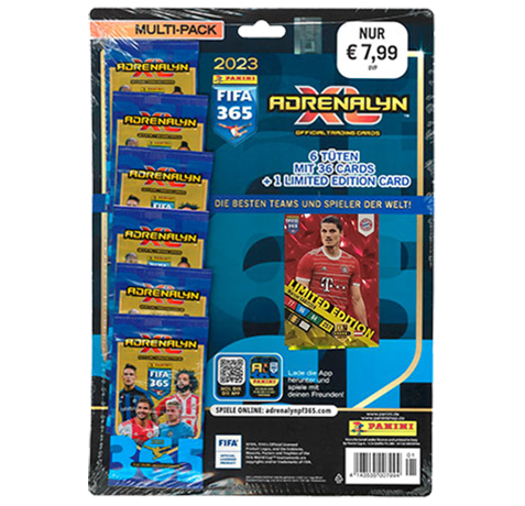 Panini FIFA 365 2023 Adrenalyn XL - 1x Multipack inkl. MARCEL SABITZER