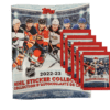 Topps NHL 2022/23 Hockey Sticker - 1x Sammelalbum + 5x Stickertüten