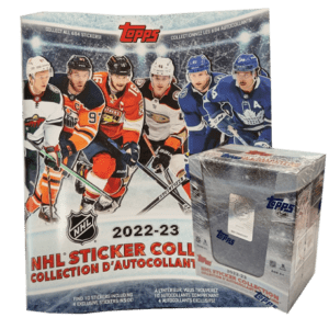Topps NHL 2022/23 Hockey Sticker - 1x Sammelalbum + 1x Display