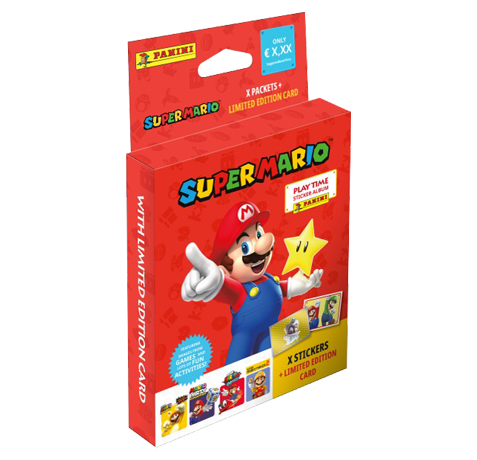 Panini Super Mario Play Time Sticker - 1x ECO Blister