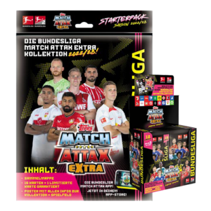 Topps Bundesliga Match Attax EXTRA 22/23 - 1x Starterpack + 1x Display