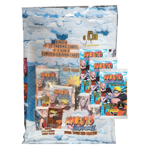Panini Naruto Shippuden Trading Cards - 1x Starterpack + 3x Booster