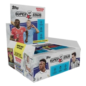 Topps UCL Superstars 2022/23 Trading Cards - 1x Display