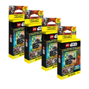 Lego Star War Trading Cards TCG Serie 4 "Die Macht Edition – 4x Eco Blister (Deutsche Version)