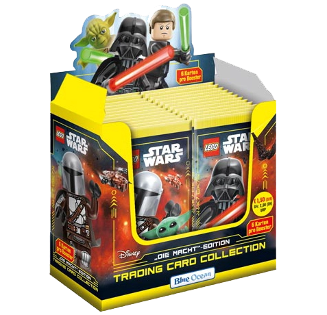 Lego Star War Trading Cards TCG Serie 4 "Die Macht Edition – 1x Display je 36x Booster (Deutsche Version)