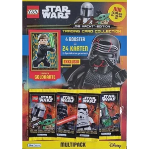 Lego Star War Trading Cards TCG Serie 4 "Die Macht Edition – 1x Multipack inkl. LE12 Luke Skywalker (Deutsche Version)