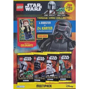 Lego Star War Trading Cards TCG Serie 4 "Die Macht Edition – 1x Multipack inkl. LE13 Han Solo (Deutsche Version)