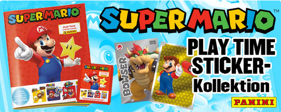 Panini Super Mario Playtime Sticker