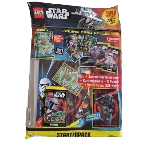 Lego Star War Trading Cards TCG Serie 4 "Die Macht Edition – 1 x Starter Pack (Deutsche Version)