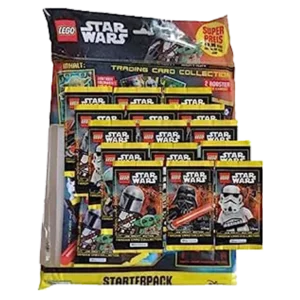 Lego Star War Trading Cards TCG Serie 4 "Die Macht Edition – 1 x Starter Pack + 15x Booster (Deutsche Version)
