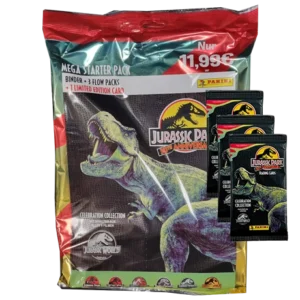 Panini Jurassic Park 30th Anniversary TC Trading Cards - 1x Starter Pack + 3x Booster