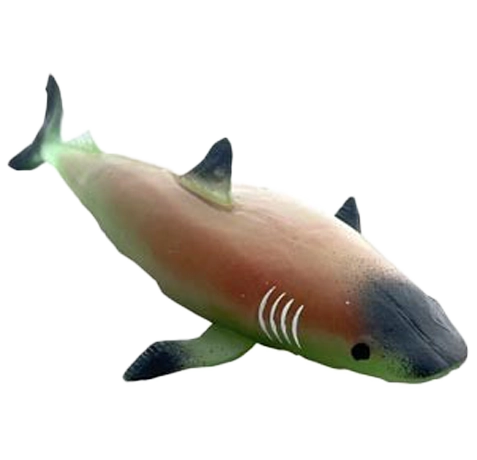 DeAgostini Super Animals Sharks Edition - 1x Sammelfigur Carcharhinus Albimarginatus "Silberspitzenhai"