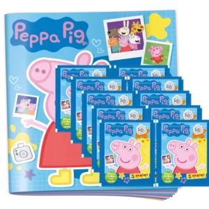 Panini Peppa Pig Sticker Mein lustiges Fotoalbum - 1x Stickeralbum + 10x Stickertüten