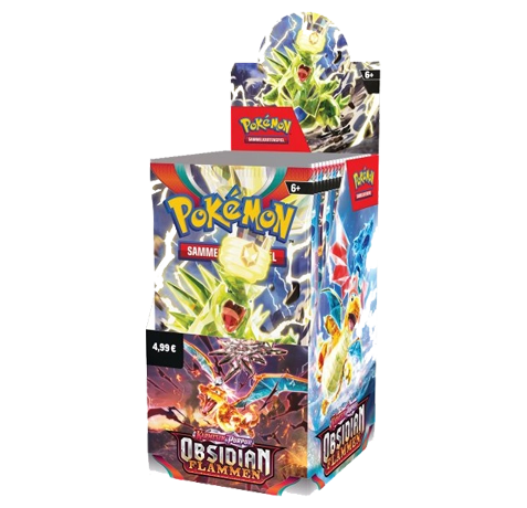 Pokemon Karmesin und Purpur Obsidian Flammen - 1x 18er Box OVP Deutsche Version