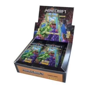 Panini Minecraft Serie 3 Trading Cards Create Explore Survive - 1x Display je 18 Packs
