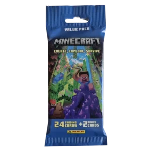 Panini Minecraft Serie 3 Trading Cards Create Explore Survive - 1x Fat Pack Booster