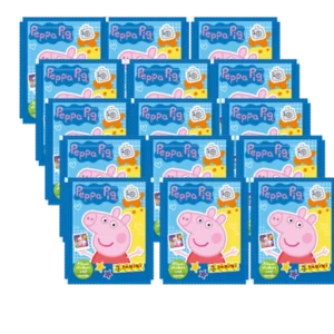Panini Peppa Pig Sticker Mein lustiges Fotoalbum - 15x Stickertüten