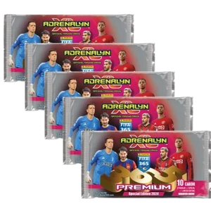 Panini FIFA 365 2024 Adrenalyn XL Trading Cards - 5x PREMIUM Booster