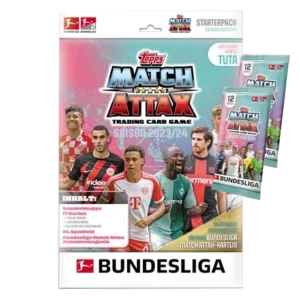 Topps Bundesliga Match Attax 2023-24 - 1x Starterpack + 2x Booster