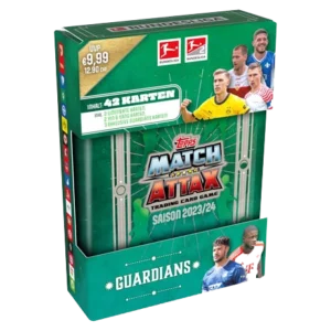 Topps Bundesliga Match Attax 2023-24 - 1x Mini Tin Guardinas Grün