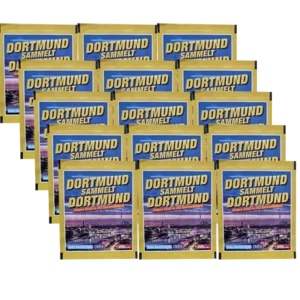 Panini Dortmund sammelt Dortmund Sticker - 15x Stickertüten