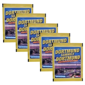 Panini Dortmund sammelt Dortmund Sticker - 5x Stickertüten