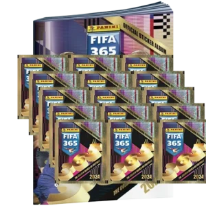 Panini FIFA 365 2024 Sticker - 1x Stickeralbum + 15x Stickertüten